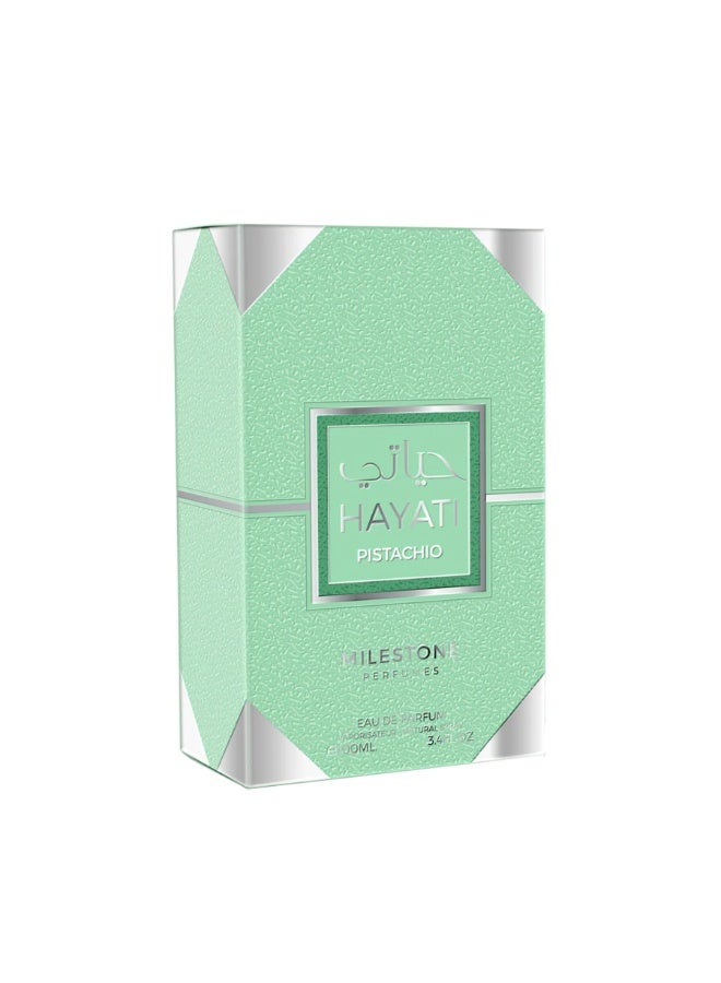 Milestone Hayati Pistachio For Women EDP 100ml - Image 3
